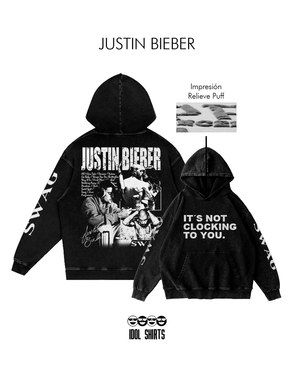 Hoodie SWAG "It´s Not Clocking To You"