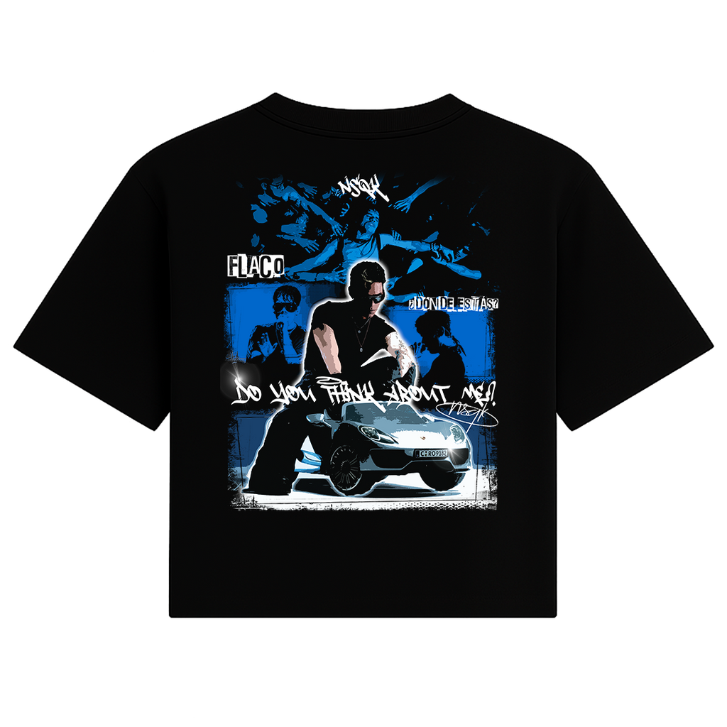 Oversize Tee NSQK Negra
