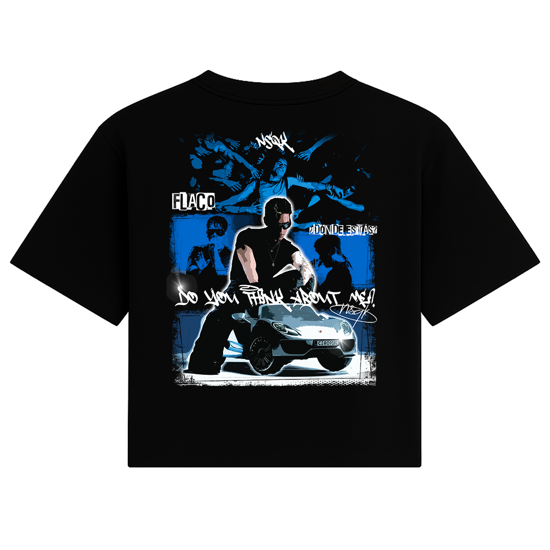 Oversize Tee NSQK Negra