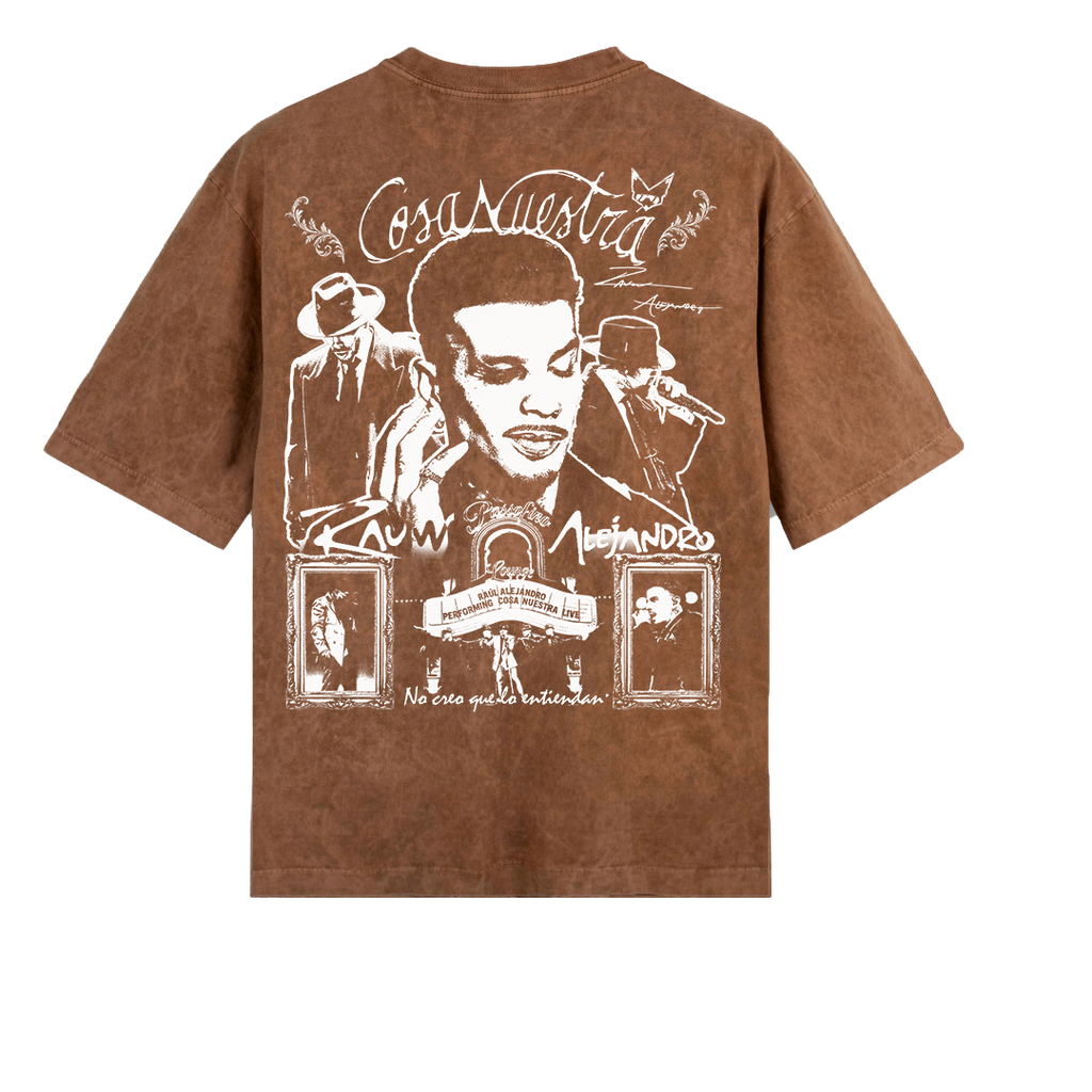 Acid Wash Tee "Rauw Alejandro"