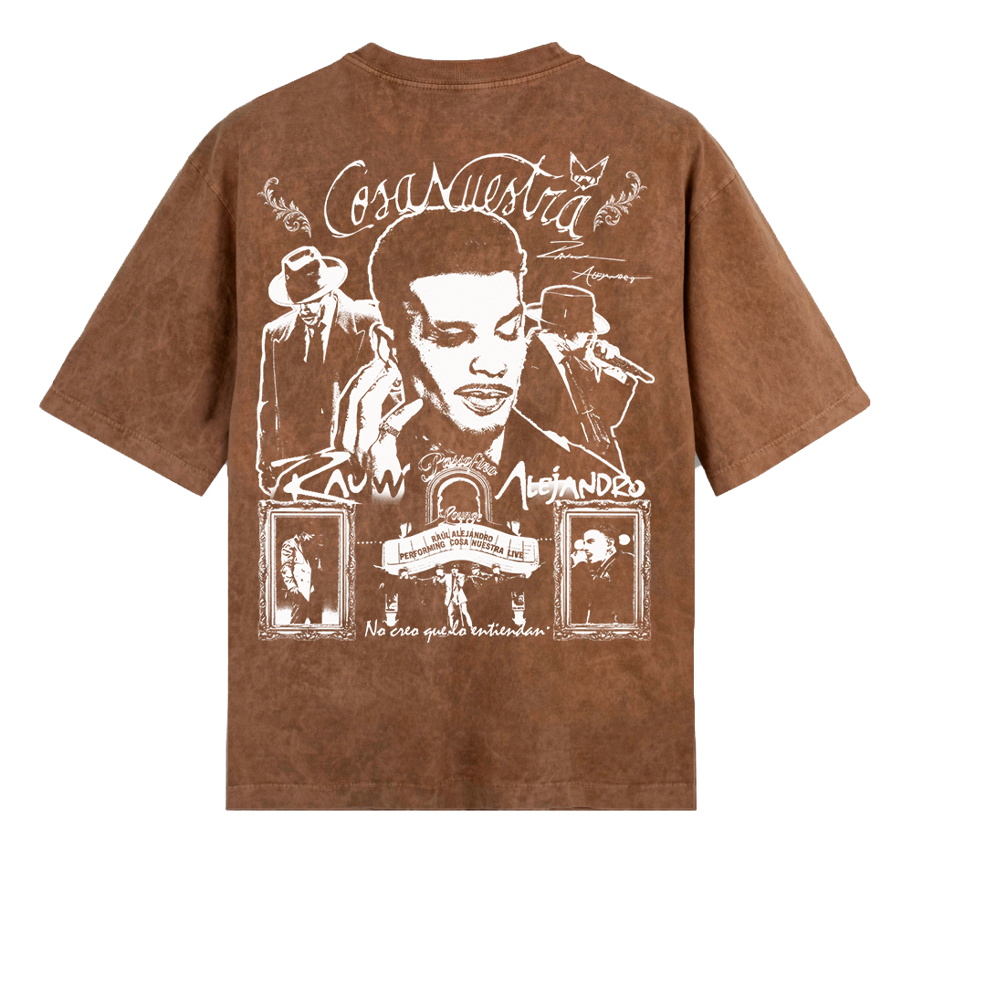 Acid Wash Tee "Rauw Alejandro"