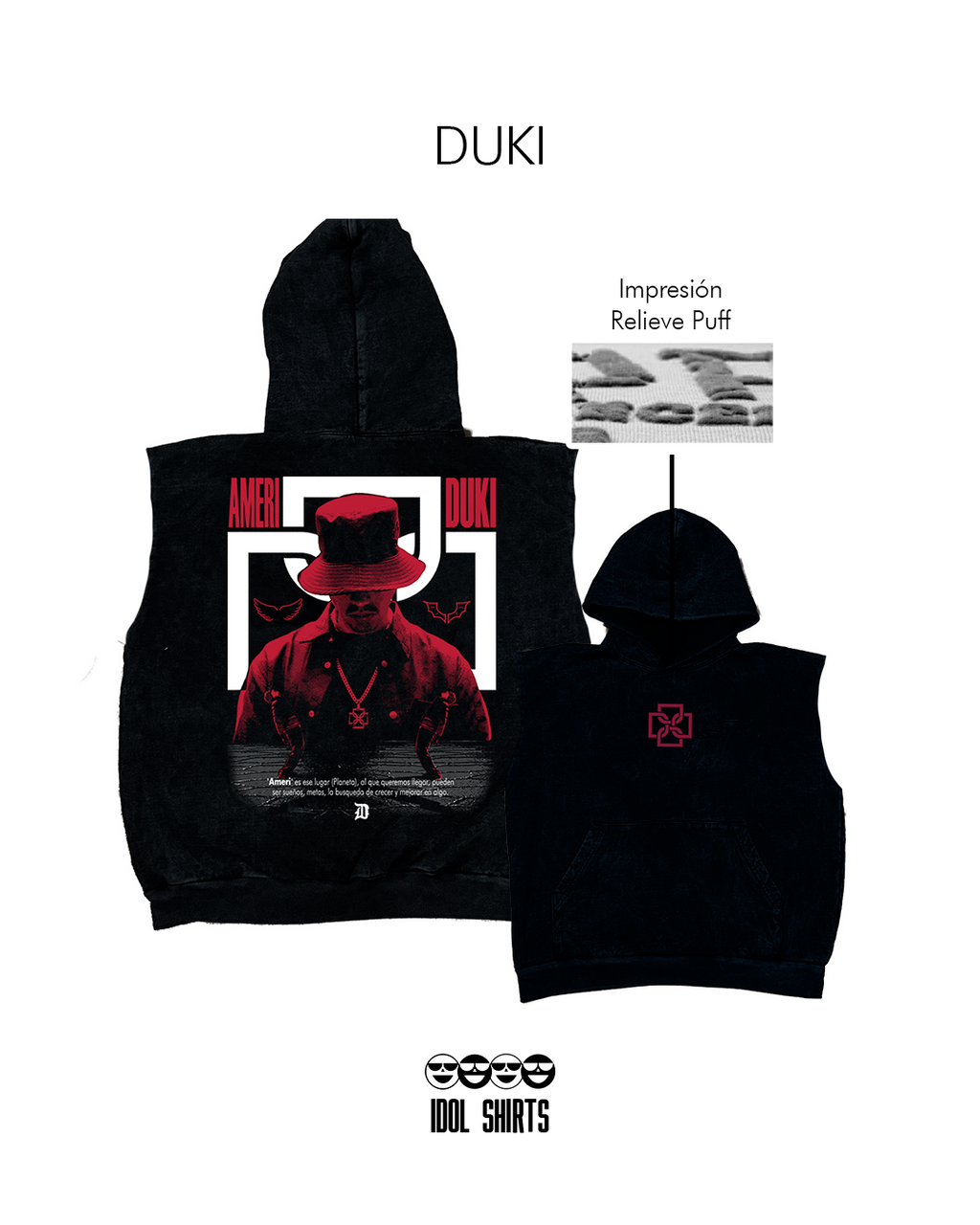 Hoodie AMERI Sin Mangas