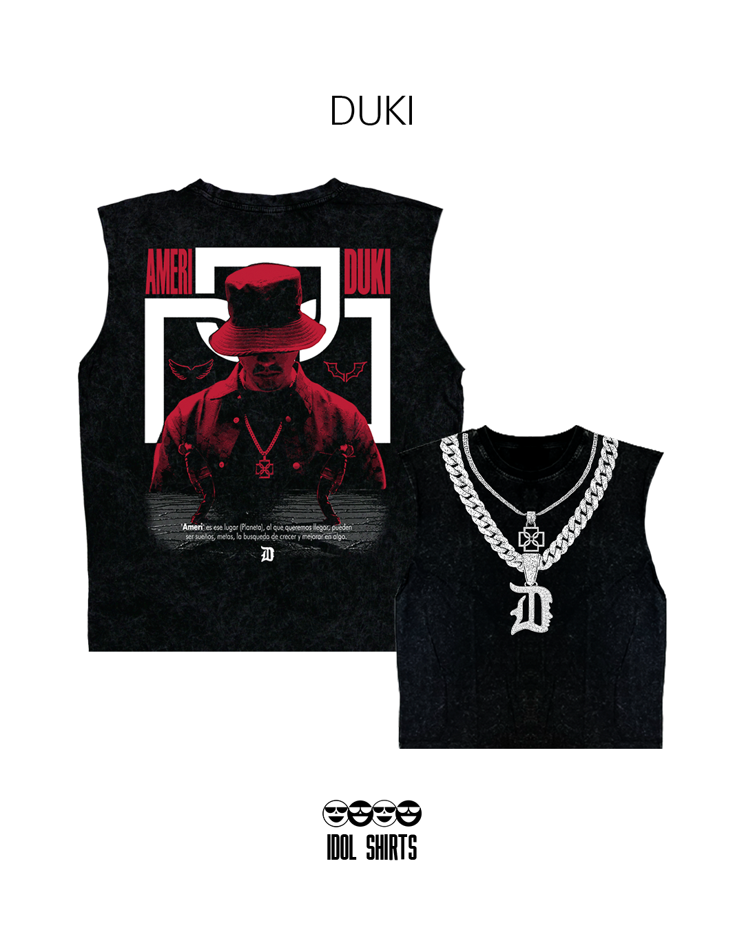 Sleveless Tee Duki "AMERI"