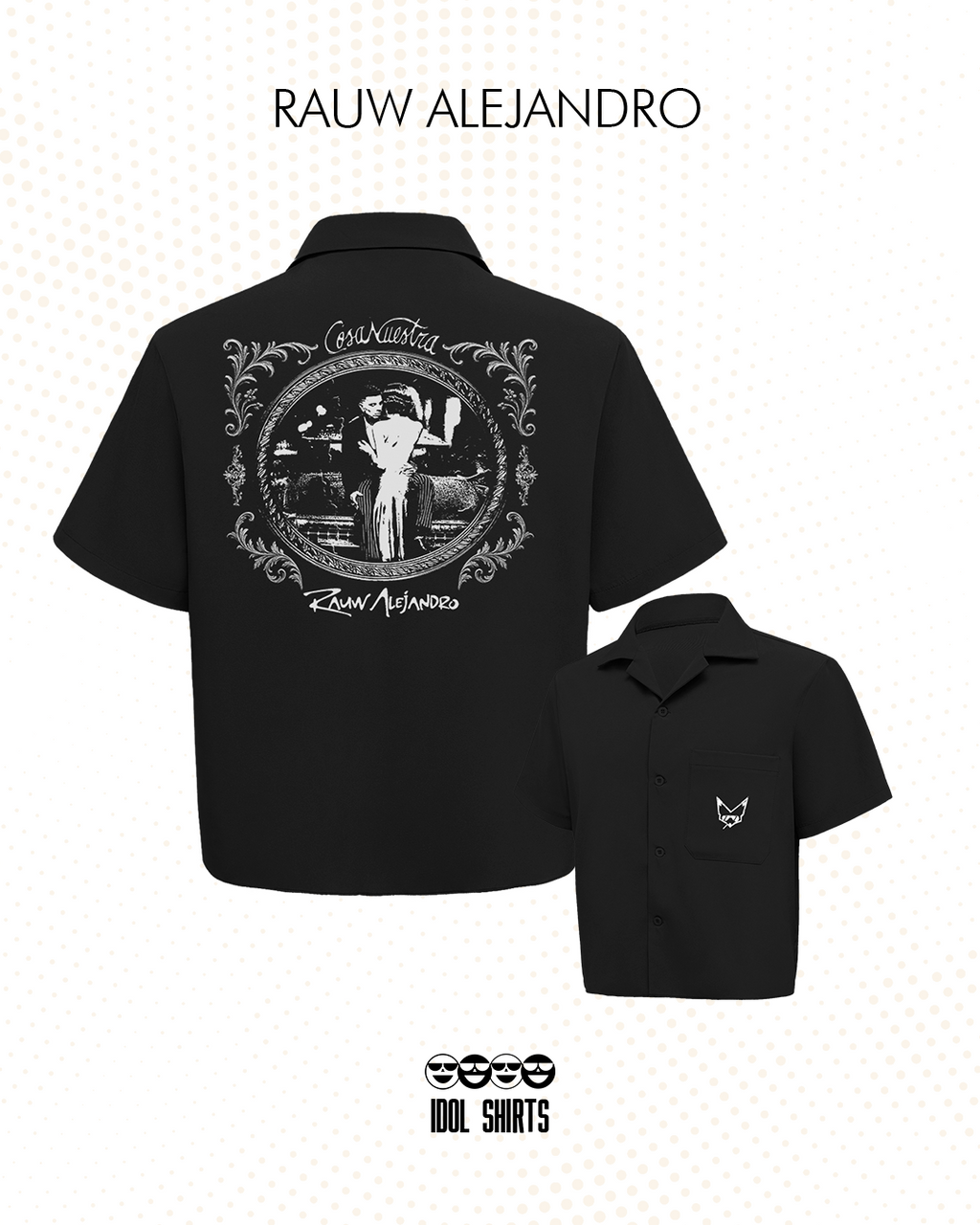 Camisa Boxy Fit "Cosa Nuestra"
