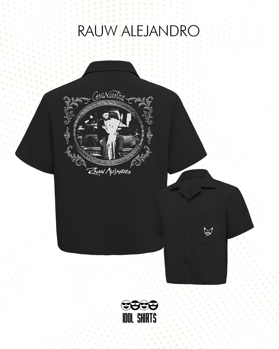 Camisa Boxy Fit "Cosa Nuestra"
