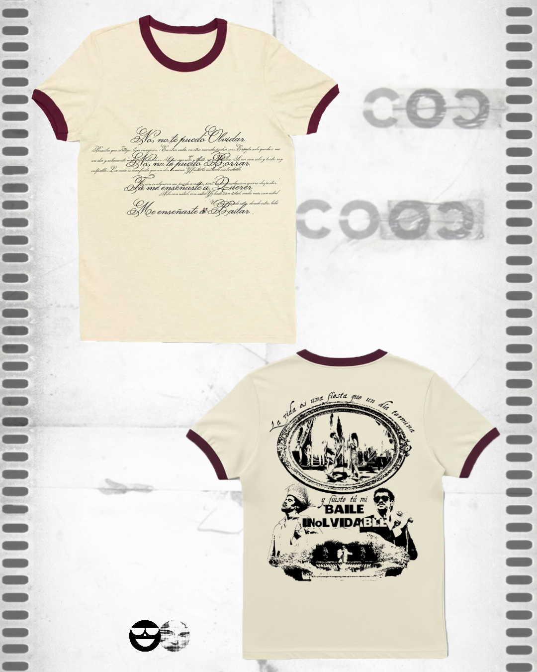 Ringer Tee "BAILE INoLVIDABLE"